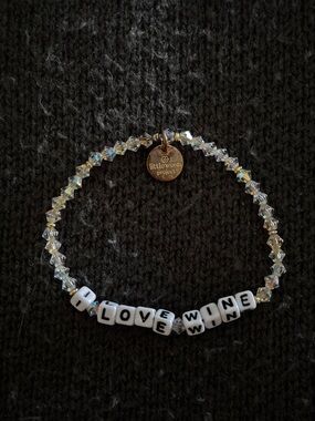 LWP LITTLE WORDS PROJECT BRACELET I LOVE WINE